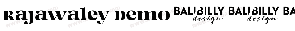 Rajawaley Demo字体转换
